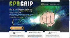 Desktop Screenshot of cpagrid.com